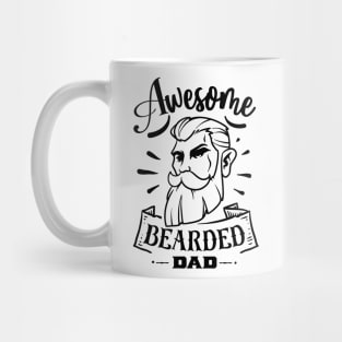 Awesome Bearded Dad Mug